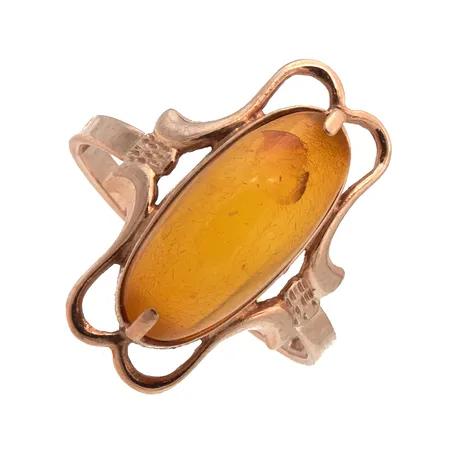 Kivisormus, koko 18½, 585br,  Paino: 3,4 g