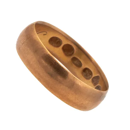 Sileä sormus, kaiverrettu, koko 18, 750, Paino: 4,3 g