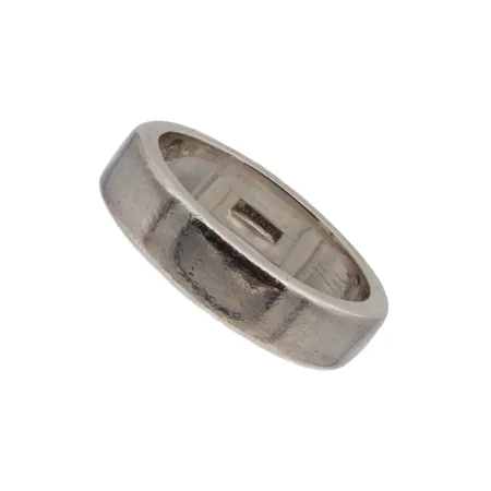 Sormus, käytön jälkiä, koko 17¾, 925,  Paino: 5,9 g