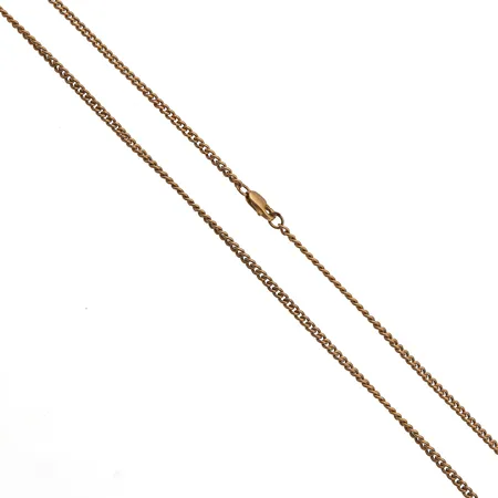 Panssarikaulaketju, pituus 45cm, leveys 2.4cm, 585,  Paino: 4,5 g