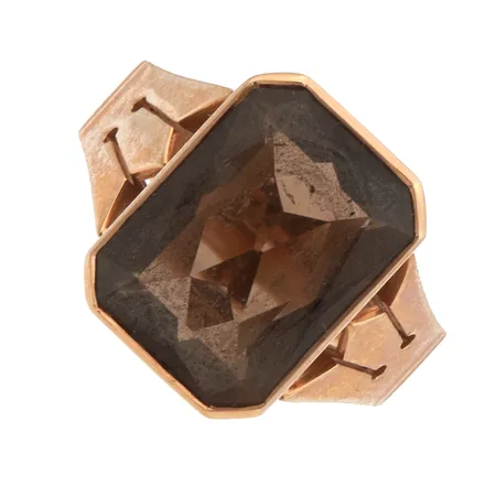 Kivisormus, koko 19½, 585br,  Paino: 8,2 g