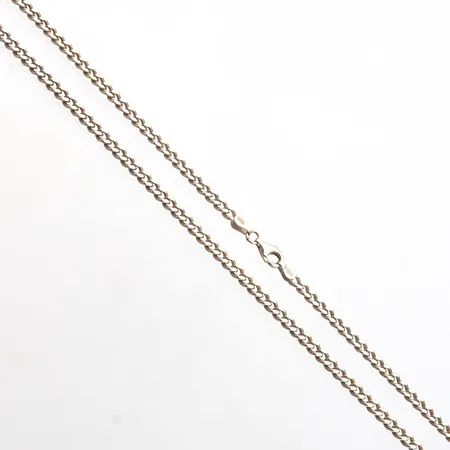 Panssarikaulaketju, pituus 55cm, leveys 4mm, 925, Paino: 21,4 g