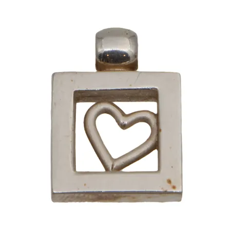 Sydänriipus, korkeus 20mm, 925,  Paino: 5,7 g