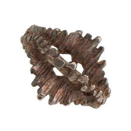 Kuvioitu sormus, koko 17¼ , 925 Paino: 2,3 g