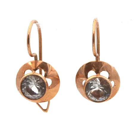 Kivikorvakorut, korkeus 19mm, 585br,  Paino: 1,7 g