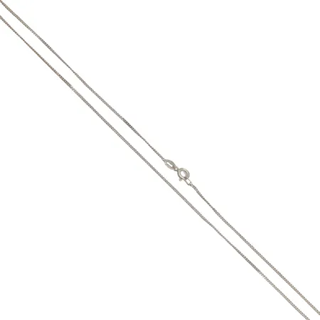 Panssarikaulaketju, pituus 50cm, 925, Paino: 2 g