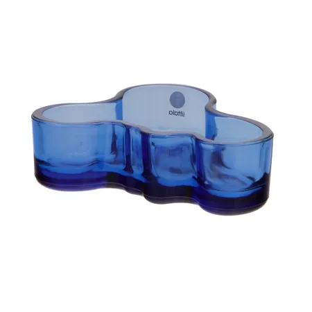 Aalto-malja, Iittala, mitat 30x90mm, sininen