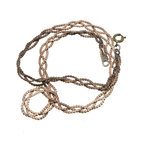 Viallinen kaulakoru, lukko ei hopeaa, 925br,  Paino: 8,5 g