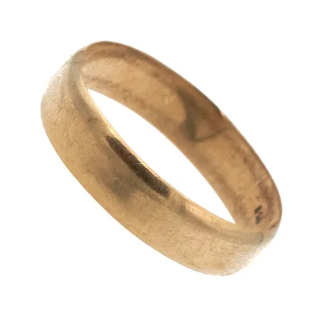 Sileä sormus, koko 18¾, 750,  Paino: 2,4 g