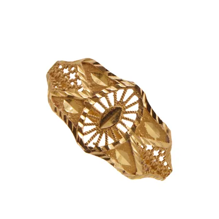 Viallinen sormus, 750,  Paino: 1,2 g