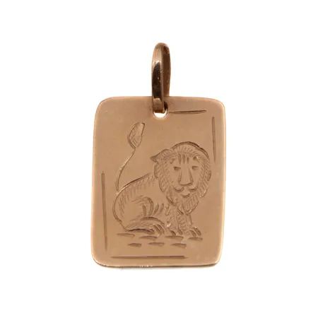 Laattariipus, kaiverrettu, korkeus 23mm, 585, Paino: 2 g