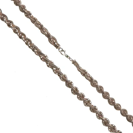 Kaulakoru, pituus 45cm, 925,  Paino: 24,6 g