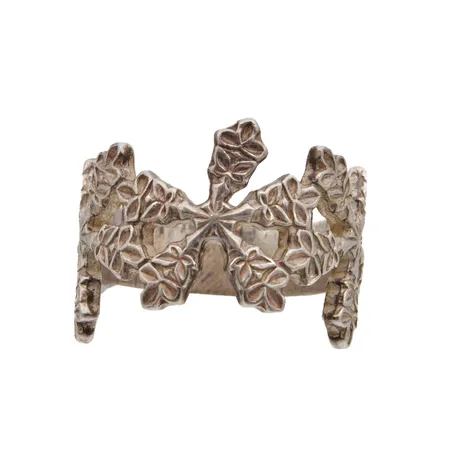 Sormus, Kalevala, Lumihiutale, koko 18, 925, Paino: 6,3 g