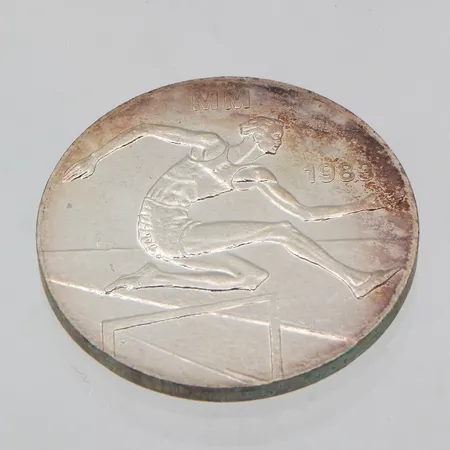 Juhlaraha, Yleisurheilun MM 1983, nimellisarvo 50 markkaa, 500, Paino: 21,8 g