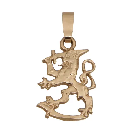 Riipus, Suomi Leijona, korkeus 20mm, 585,  Paino: 0,6 g