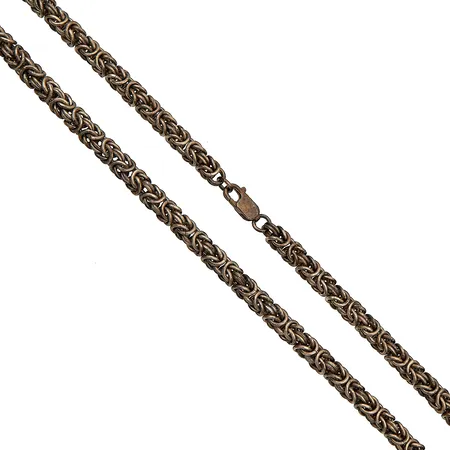 Kuningaskaulaketju, pituus 43cm, leveys 5mm, 925,  Paino: 54,4 g