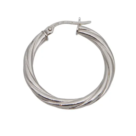 Pariton korvarengas, Ø 25mm, 375 valkokulta,  Paino: 0,7 g