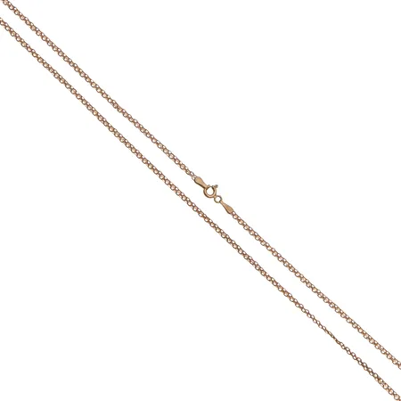 X-lenkkikaulaketju, pituus 54,5cm, leveys 2mm, 585, Paino: 3,6 g