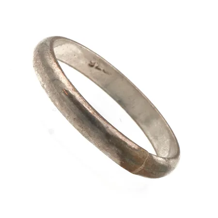 Sileä sormus, koko 17, 925,  Paino: 1,6 g