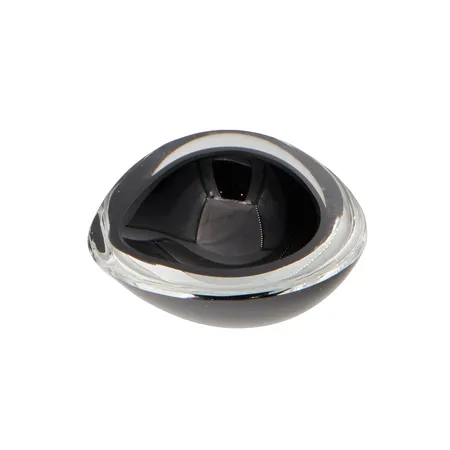 Taidelasi Nuutajärvi, Kastanja, Kaj Franck, Ø 65, korkeus 20mm, signeerattu -59, pieniä naarmuja,