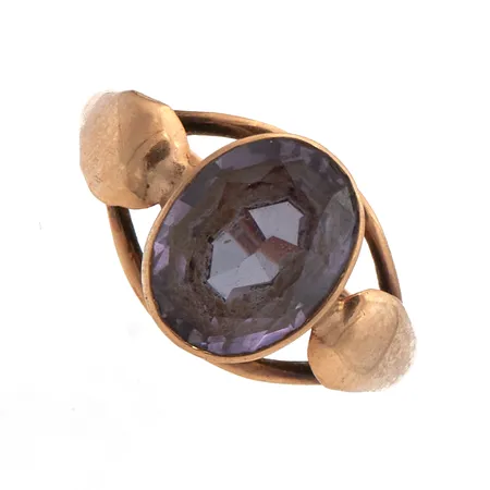 Kivisormus, koko 17, 585br,  Paino: 2 g