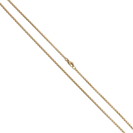 Kaulaketju, pituus 40cm, leveys 2mm, 750,  Paino: 10,6 g