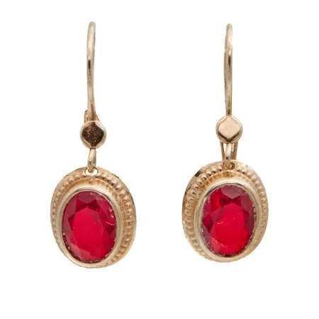 Kivikorvakorut, korkeus 23mm, 585br, Paino: 1,2 g