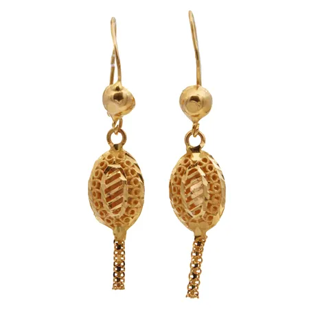 Vialliset korvakorut, korkeus 45mm, 875, Paino: 3,3 g