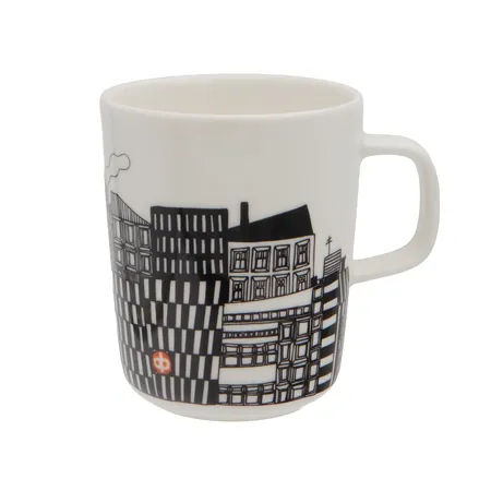 Muki, Marimekko, Oiva / Konttori Op,  tilavuus: 2.5 dl, pieniä käytön jälkiä