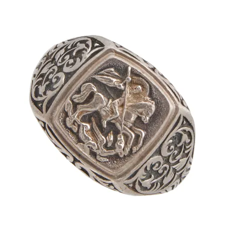 Kantasormus, koko 20¾, 925, Paino: 5,4 g