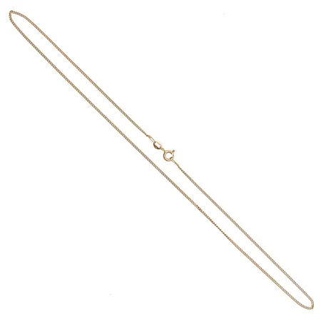 Panssarikaulaketju, pituus 38,5cm, 585,  Paino: 2 g