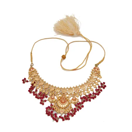 Kivikaulakoru nauhalla, 750br, Paino: 26,7 g