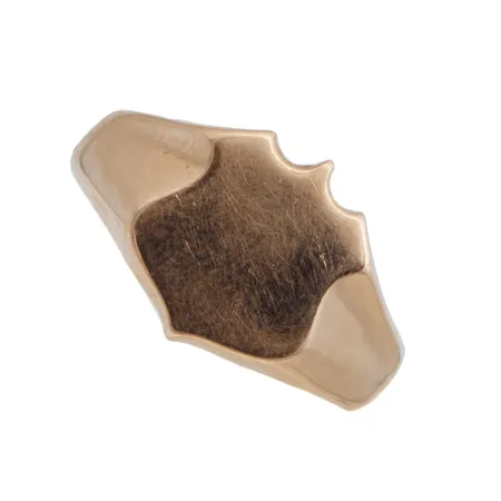 Kantasormus, koko 19½, 585, Paino: 8,4 g