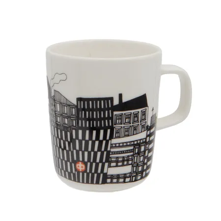 Muki, Marimekko, Oiva / Konttori Op,  tilavuus: 2.5 dl, pieniä käytön jälkiä