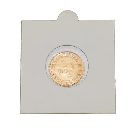 Kultaraha 10 Markkaa, 1878, 900, Paino: 3,2 g