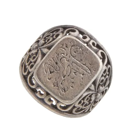 Viallinen sormus, 925, Paino: 8,2 g