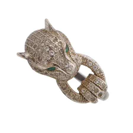 Kivisormus, koko 17½, 925br, Paino: 5,8 g