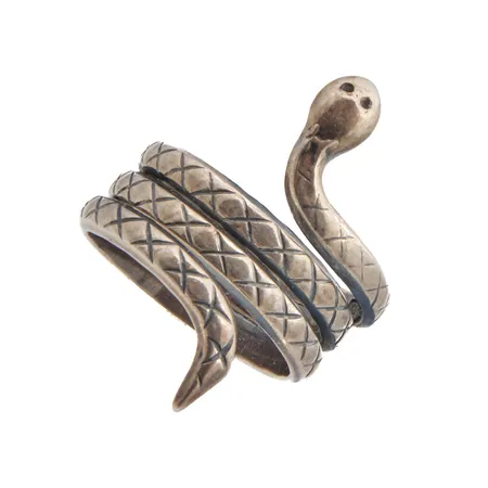 Sormus, käärmesormus, Kalevala, koko 16, 925, Paino: 5,7 g