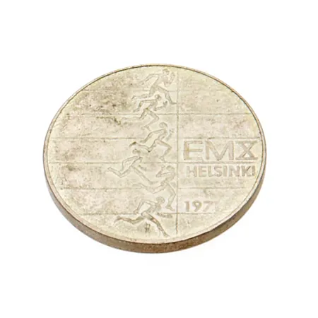 Juhlaraha, Suomi 1971 EMX Helsinki, nimellisarvo 10mk, 500, Paino: 24,1 g