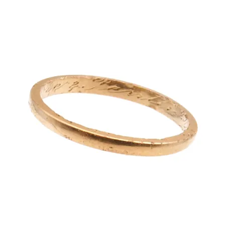 Viallinen sormus, 750, Paino: 1,7 g