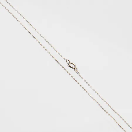 Panssari-kaulaketju, pituus 39cm, leveys 1mm, 830, Paino: 1,4 g