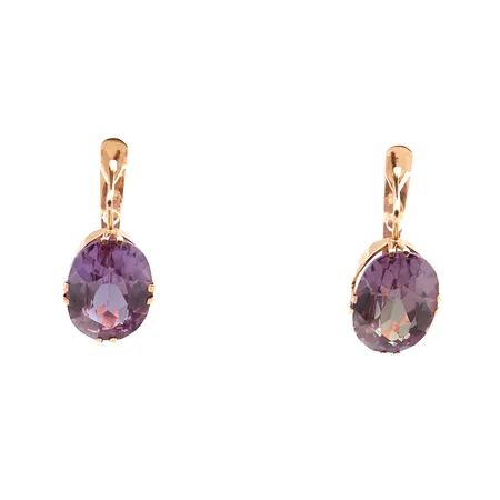 Kivikorvakorut, korkeus 25mm, 585br,  Paino: 9,6 g