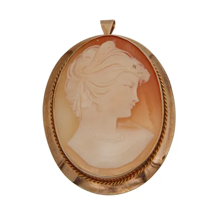 Cameerintaneula riipuslenkillä, korkeus 53mm, 585br, Paino: 12,6 g