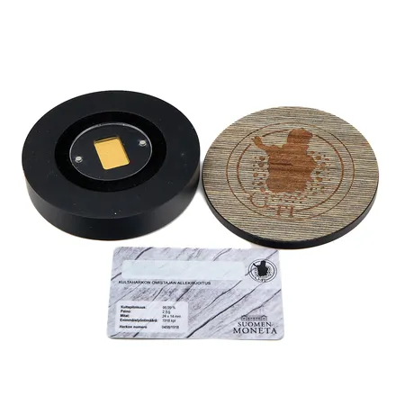 Kultaharkko, Suomi-neito ja leijona, 999, Paino: 1 g