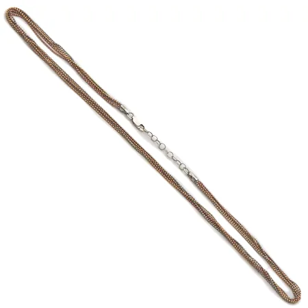 Kaulaketju, pituus 42-45cm, Kultajousi Oy, 925, Paino: 7,9 g