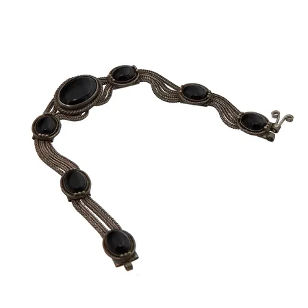 Kivirannekoru, pituus 195mm, leveys 6-16mm, 925br, Paino: 27,9 g