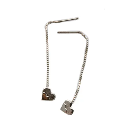 Korvakorut, korkeus 38cmm, 925, Paino: 0,5 g