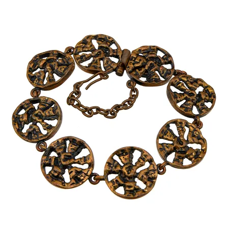 Rannekoru, design Pentti Sarpaneva, pronssi