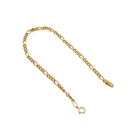 Figaro-ranneketju, pituus 170mm, leveys 2,5mm, 585, Paino: 1,8 g