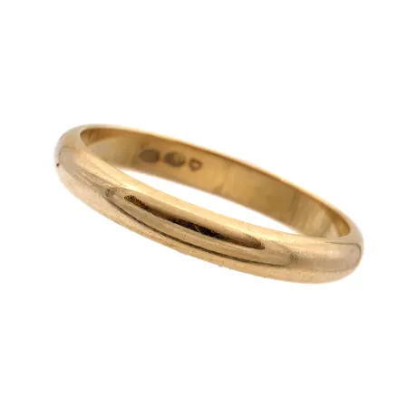 Sileä sormus, koko 17¾, 585, Paino: 2,5 g